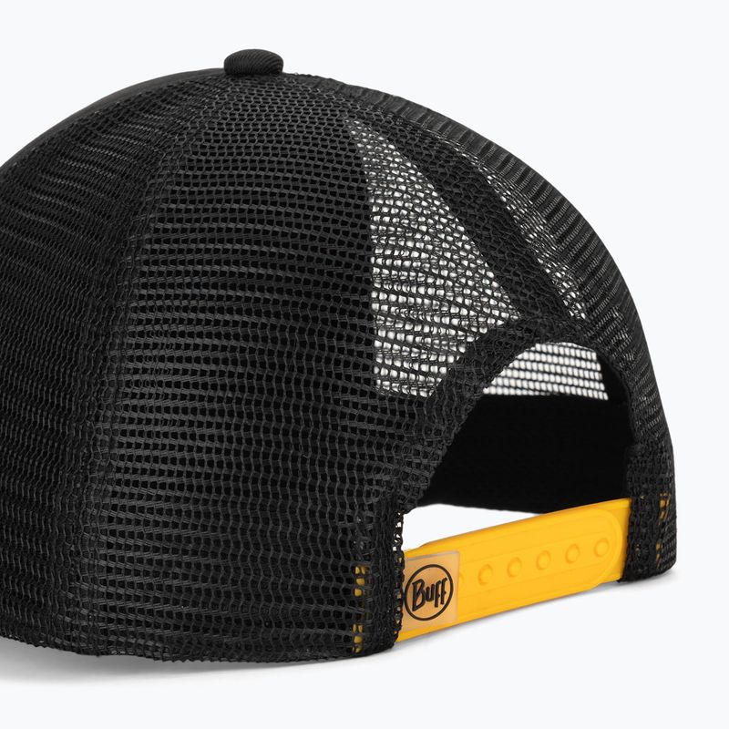 Kšiltovka BUFF Trucker logo black 4