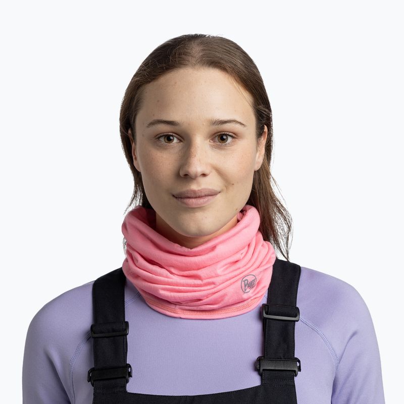 Nákrčník  BUFF Lightweight Merino Wool rose pink 3