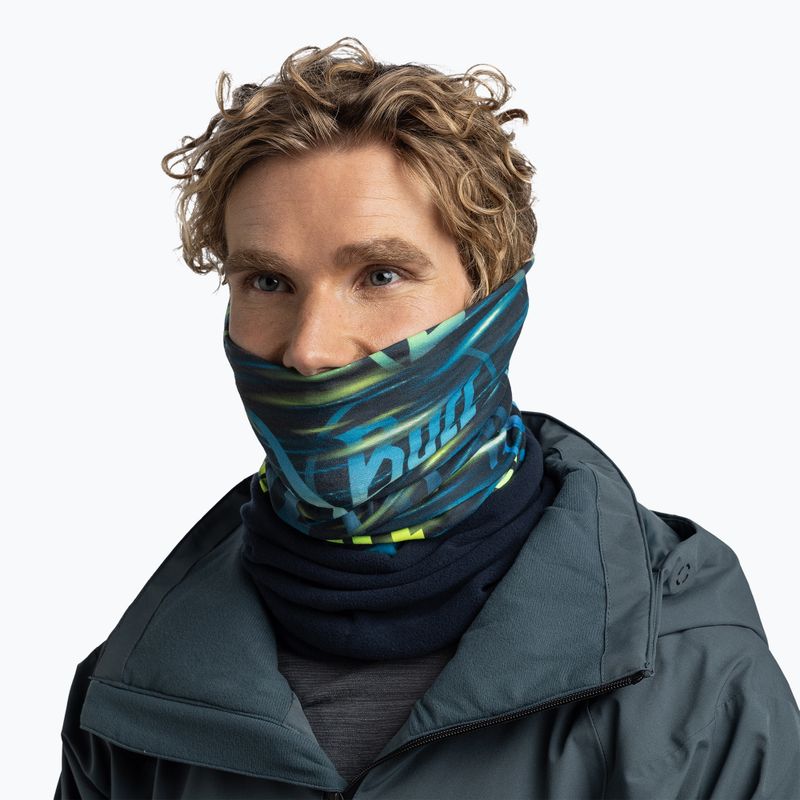 Multifunkční šátek BUFF Polar Orby Night Blue 4