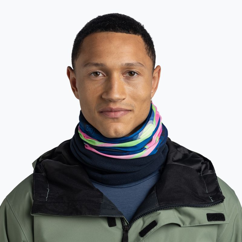 Multifunkční šátek BUFF Polar larto midnight navy 3