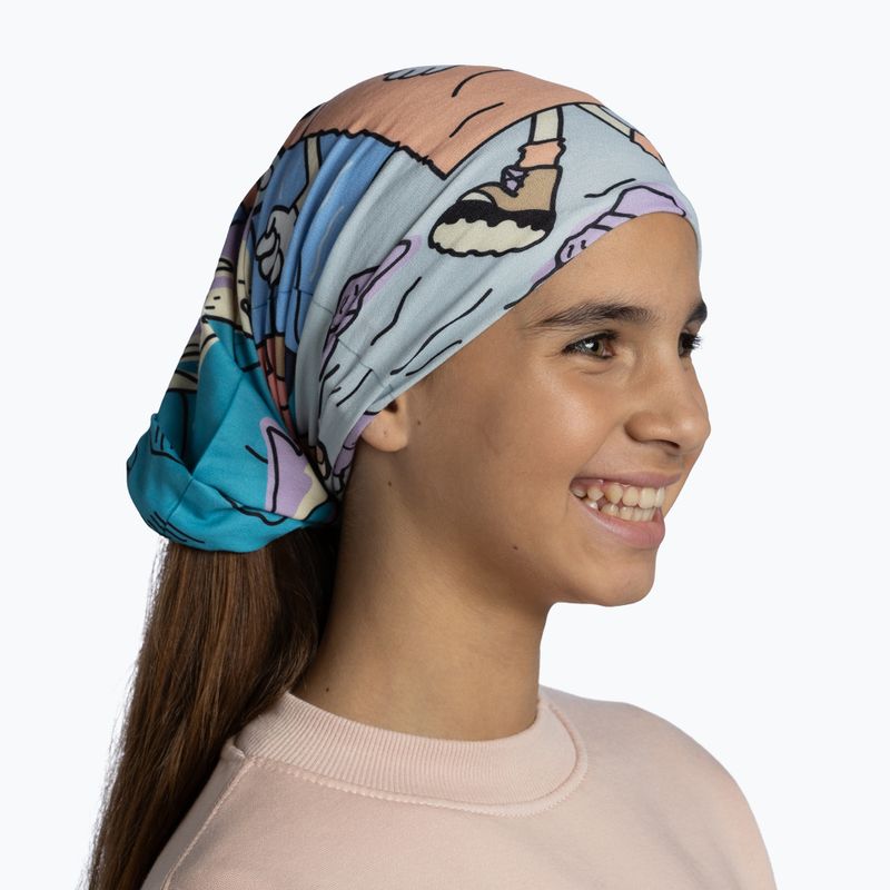 Dětský multifunkční šátek BUFF Original Ecostretch teyt multicolor 4