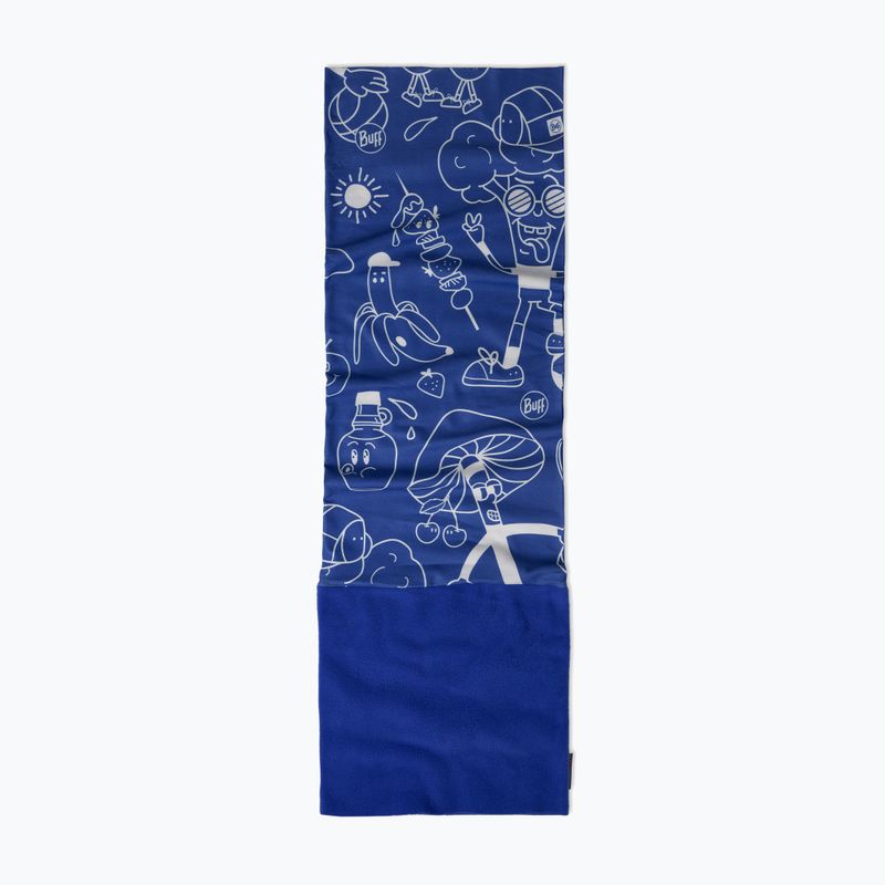 Dětský multifunkční šátek BUFF Polar carty ultramarine 2