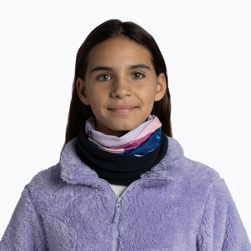 Dětský multifunkční šátek BUFF Polar omasi blue 3