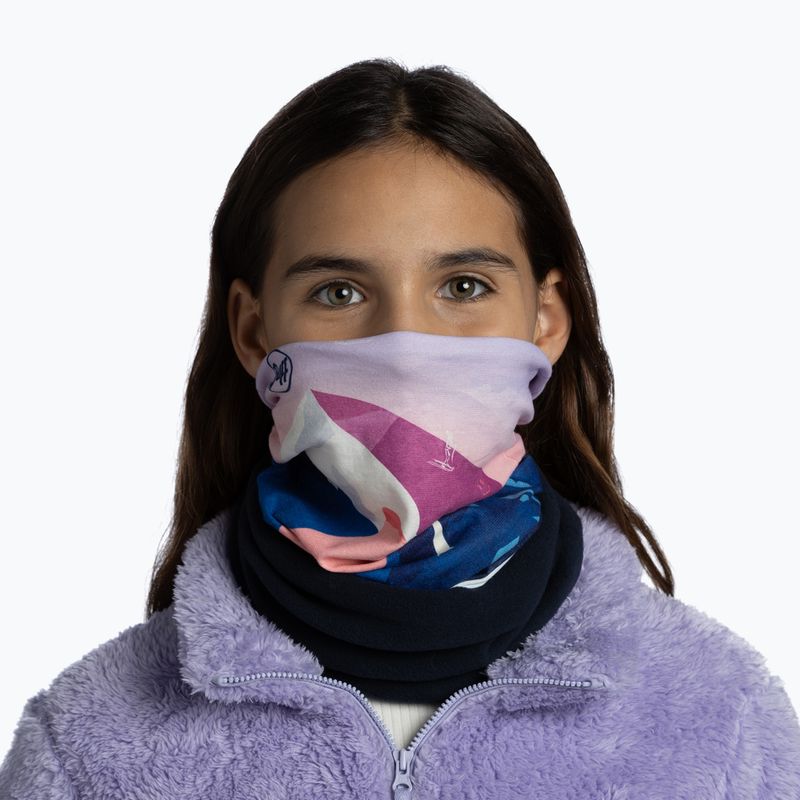 Dětský multifunkční šátek BUFF Polar omasi blue 4