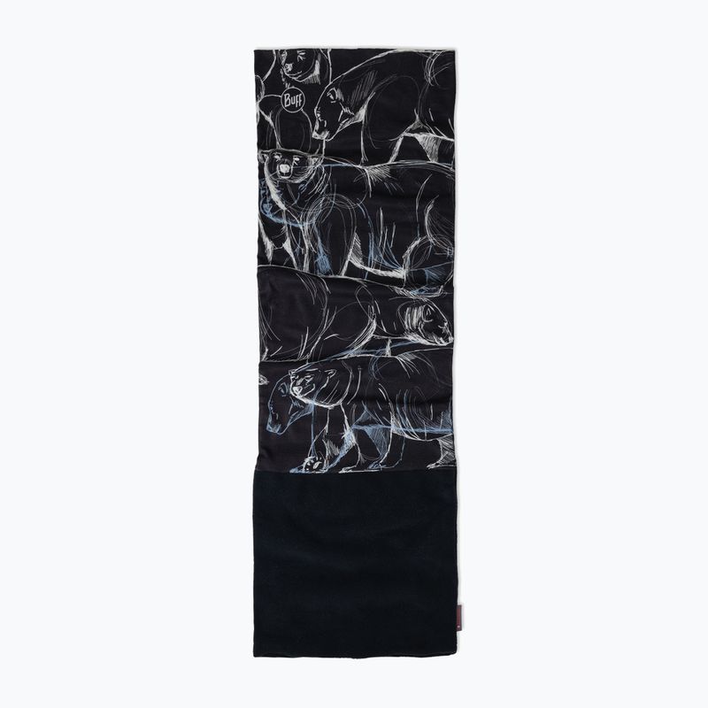 Dětský multifunkční šátek BUFF Polar Bargy Black 2