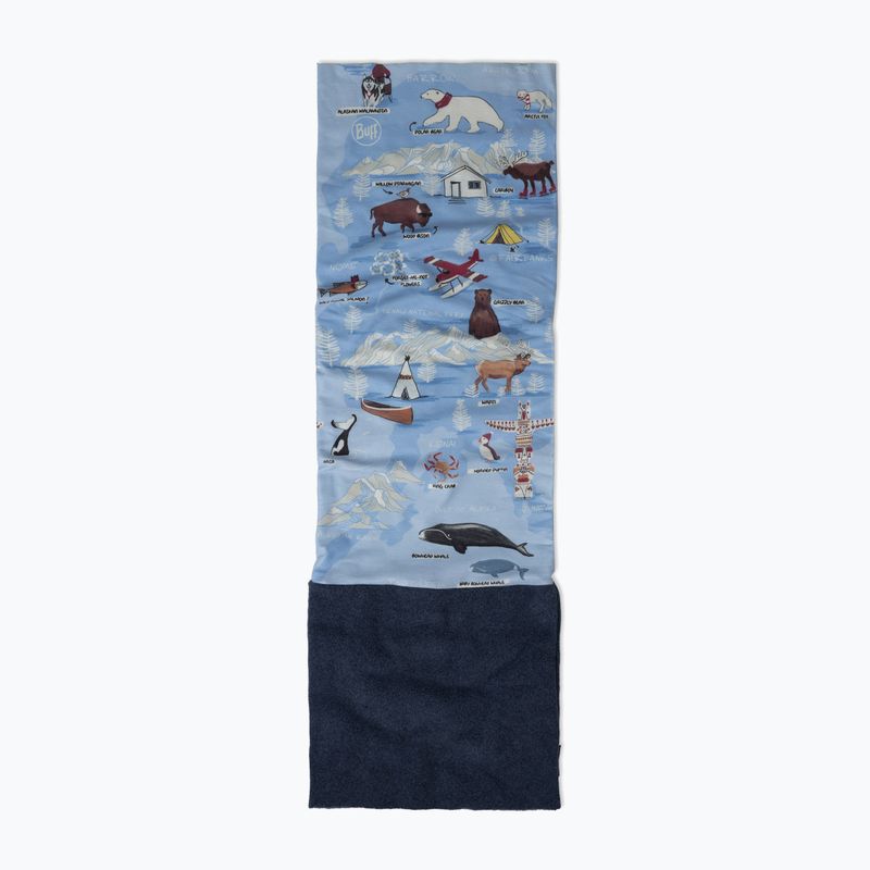 Dětský multifunkční šátek BUFF Polar blue 2