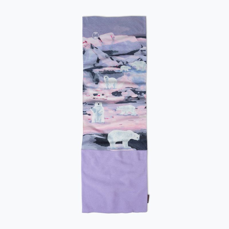 Dětský multifunkční šátek BUFF Polar yoki mauve 2
