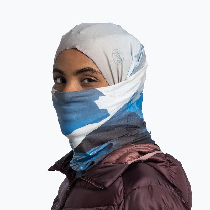 Multifunkční šátek BUFF Original Ecostretch gem crystal grey 4