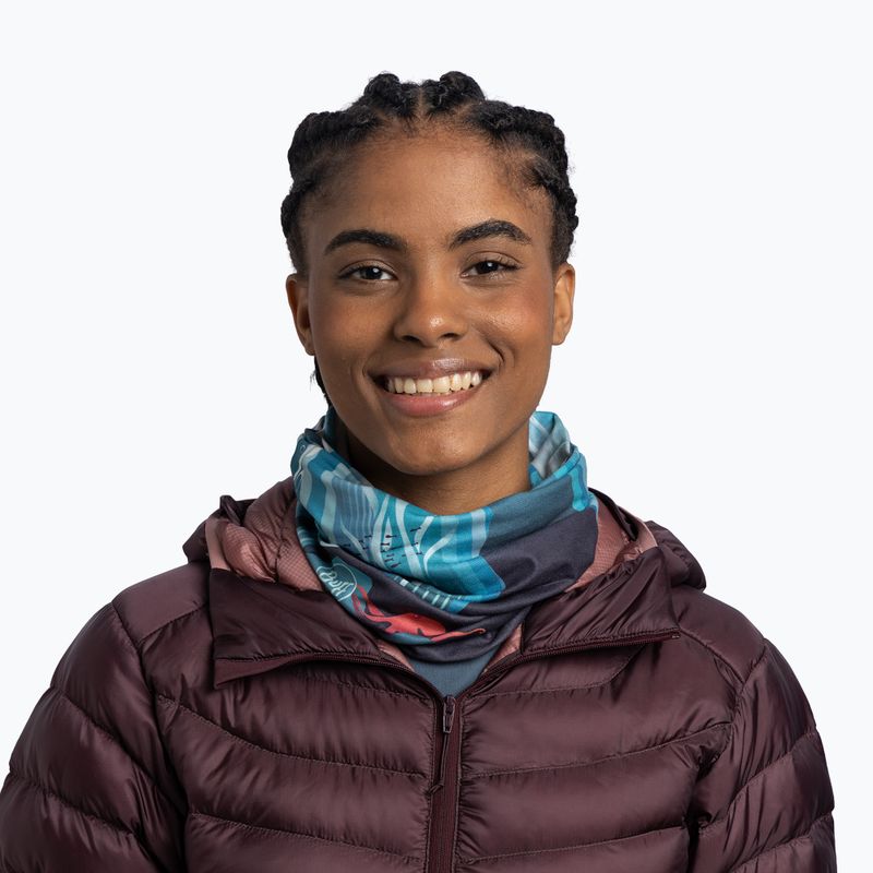 Multifunkční šátek BUFF Original Ecostretch gem malachite 4