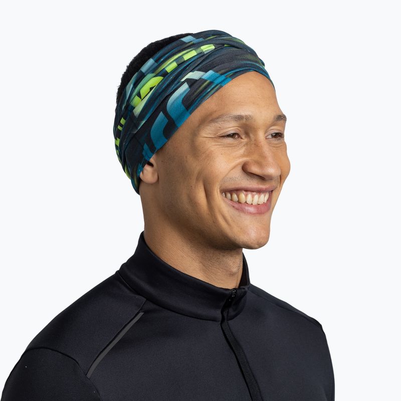 Multifunkční šátek BUFF Original Ecostretch Orby Night Blue 5