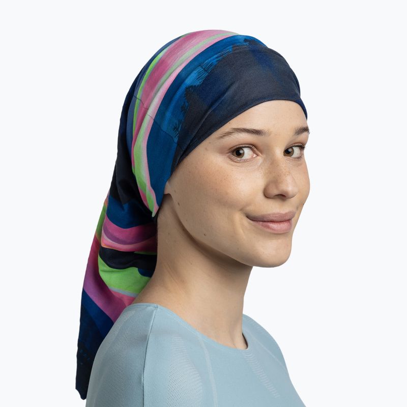 Multifunkční šátek BUFF Original Ecostretch larto navy 4