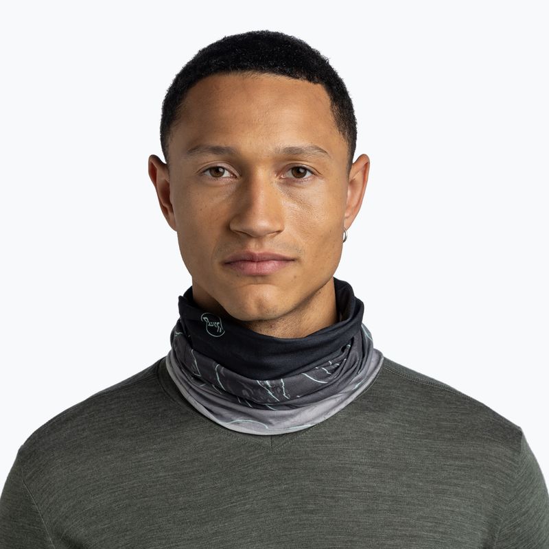 Multifunkční šátek BUFF Original Ecostretch unal grey 3