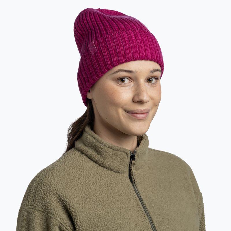 Zimní čepice BUFF Knitted Norval orchid 3
