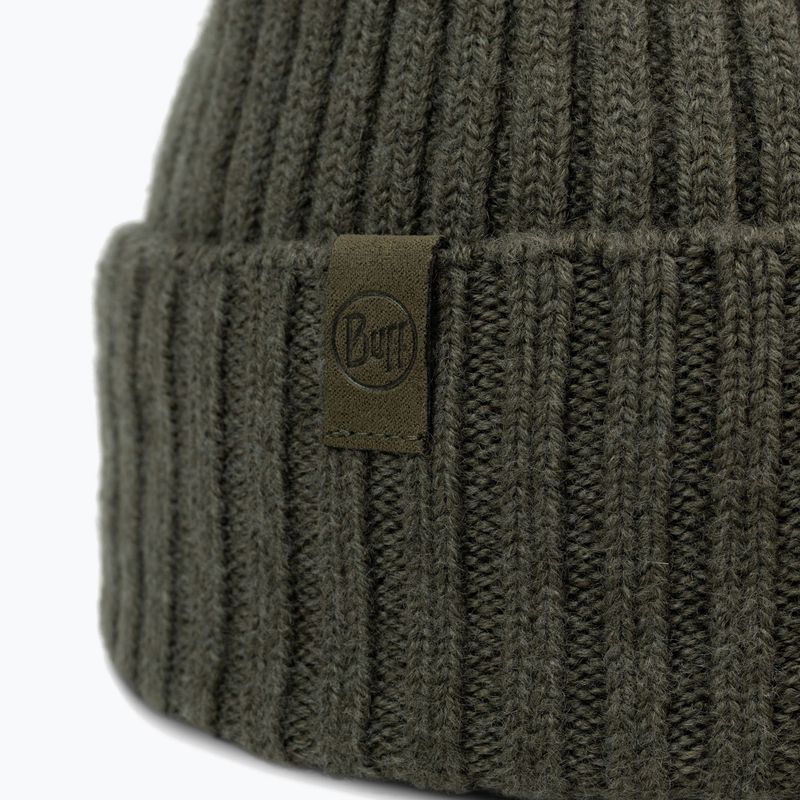 Zimní čepice BUFF Knitted Norval bark 2