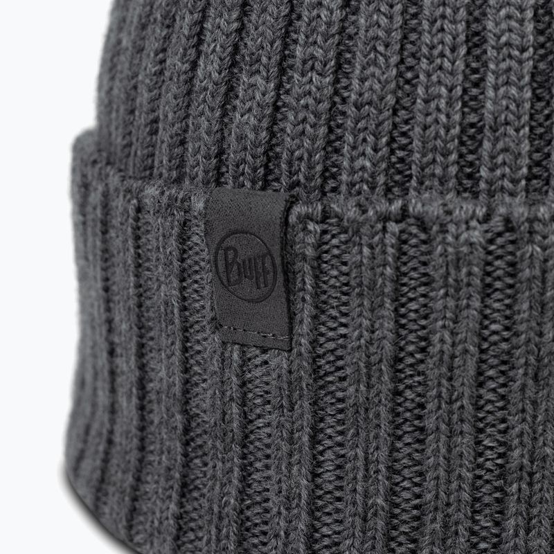 Zimní čepice BUFF Knitted Norval grey heather 2