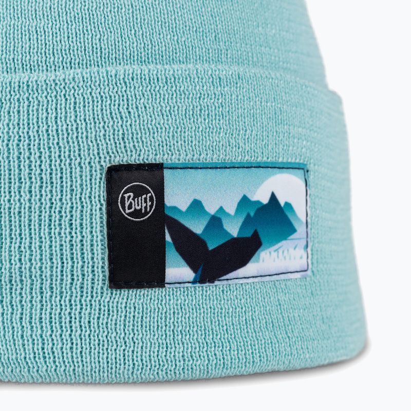 Zimní čepice BUFF Knitted Lilon gem malachit 2