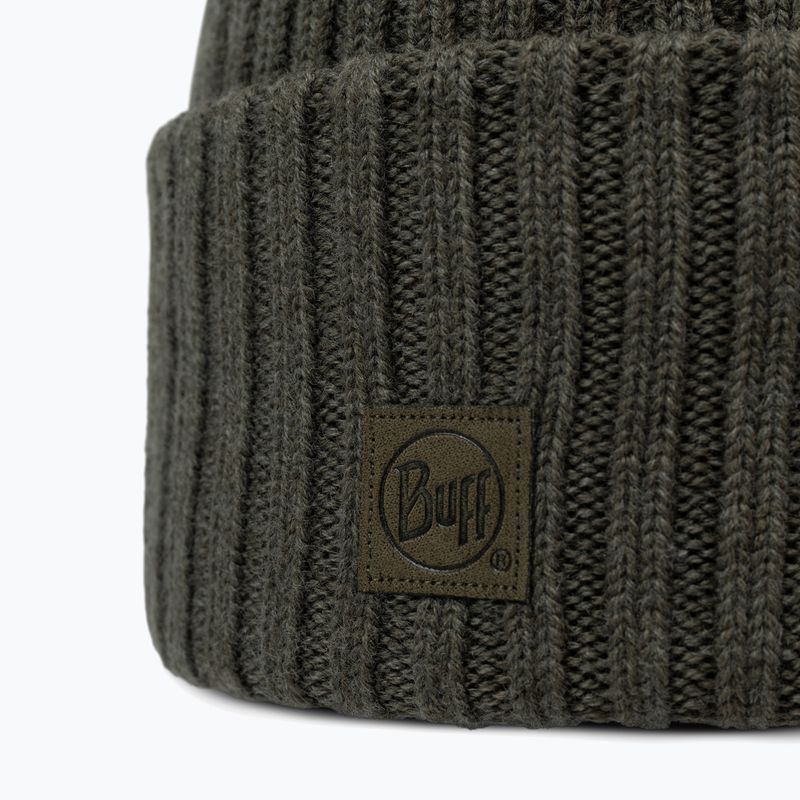 Zimní čepice BUFF Knitted Erviny bark 2