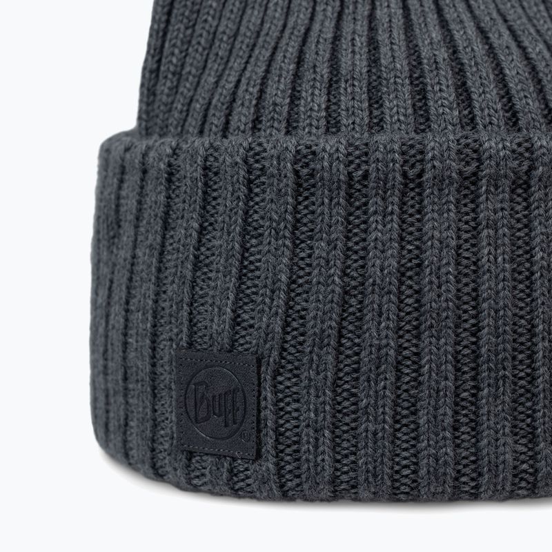 Zimní čepice BUFF Knitted Erviny grey heather 2