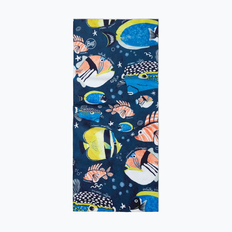 Dětský multifunkční šátek BUFF CoolNet UV huambi navy 2