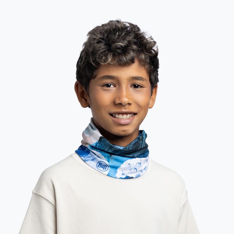 Multifunkční šátek BUFF Coolnet UV turbo blue 3