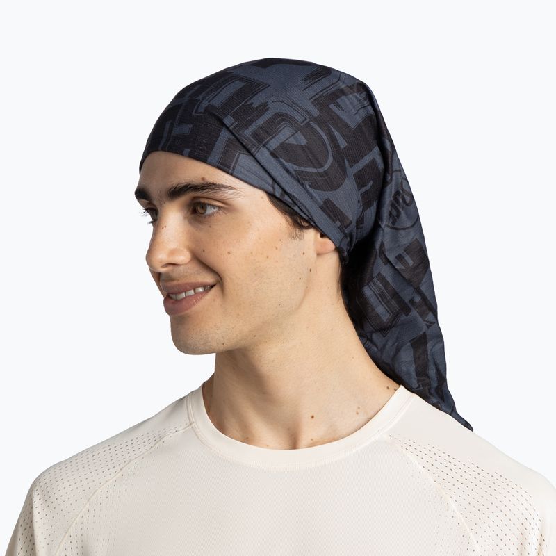 Multifunkční šátek BUFF Coolnet UV losne graphite 4