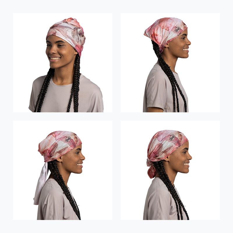 Multifunkční šátek BUFF Coolnet UV senia azalea 4