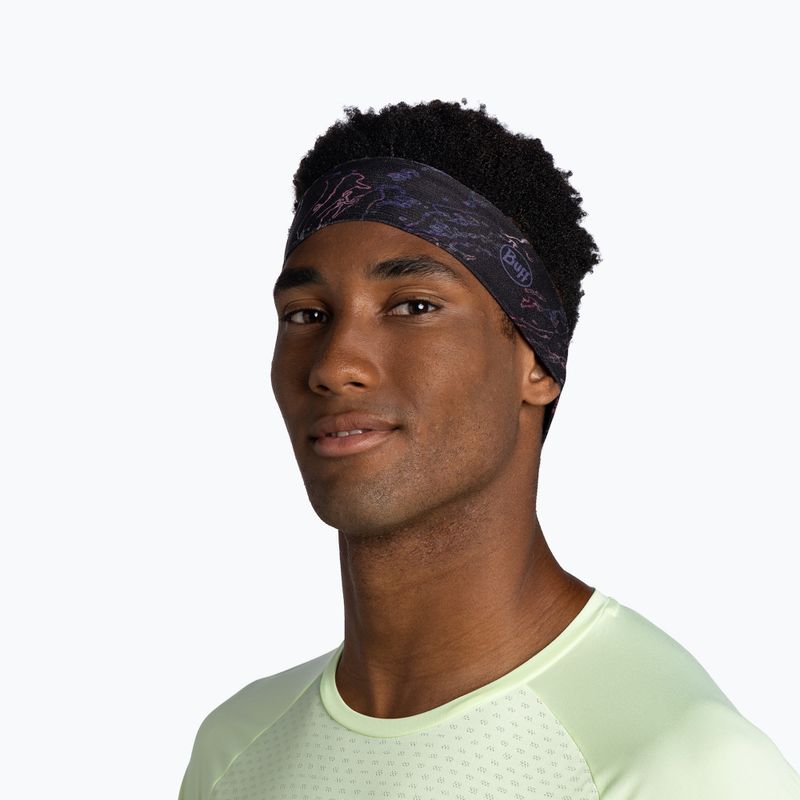 Čelenka BUFF CoolNet UV Slim anter black 3