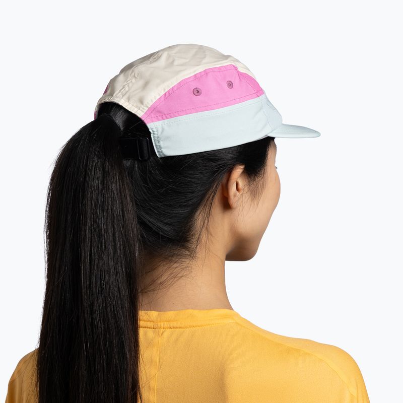 Kšiltovka BUFF 5 Go domus seagrove green panel 4