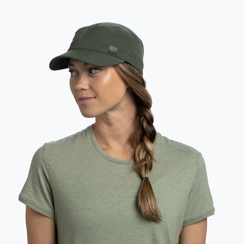Kšiltovka BUFF Military solid khaki 3