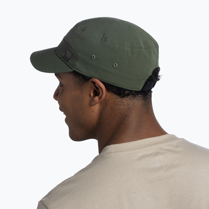 Kšiltovka BUFF Military solid khaki 7