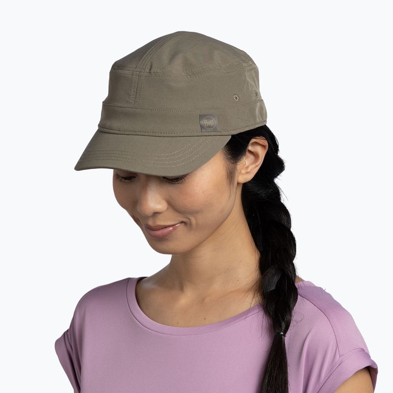 Kšiltovka BUFF Military solid tundra khaki 4