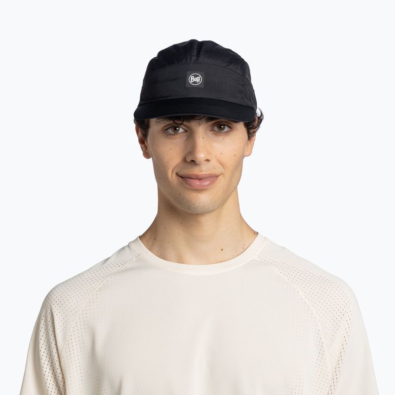 Kšiltovka BUFF Speed solid black 3