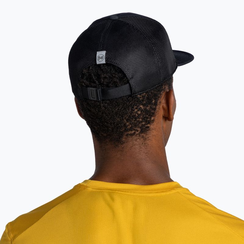 Kšiltovka BUFF Explore Trucker cream logo black 4