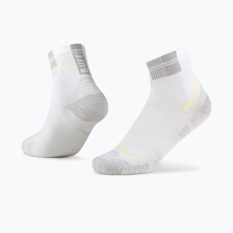 Ponožky BUFF CoolNet Quarter white 3