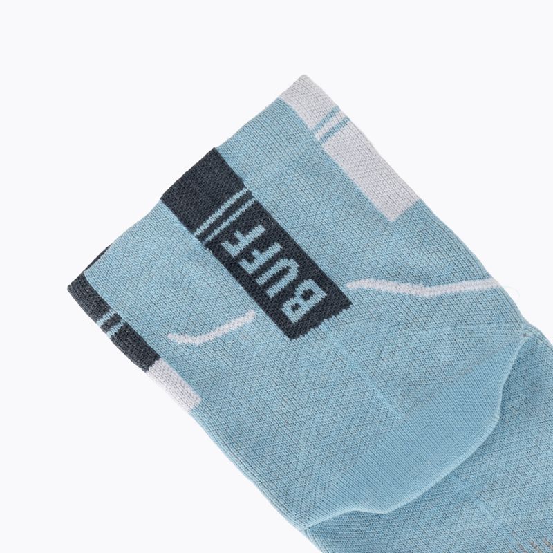 Ponožky BUFF CoolNet Quarter dusty blue 3