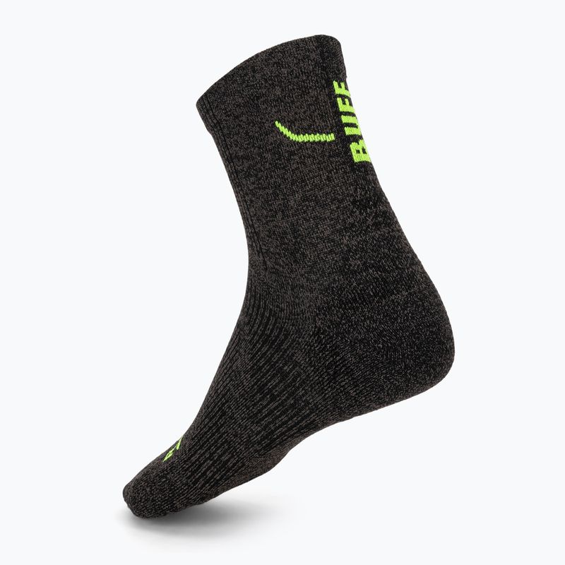 Ponožky BUFF Dryflx Quarter black 2