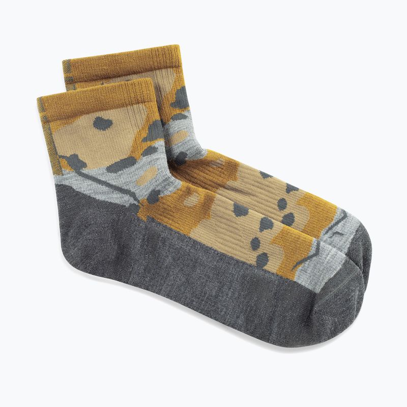 Ponožky BUFF Merino Lightweight Quarter LWQ2 khaki 2