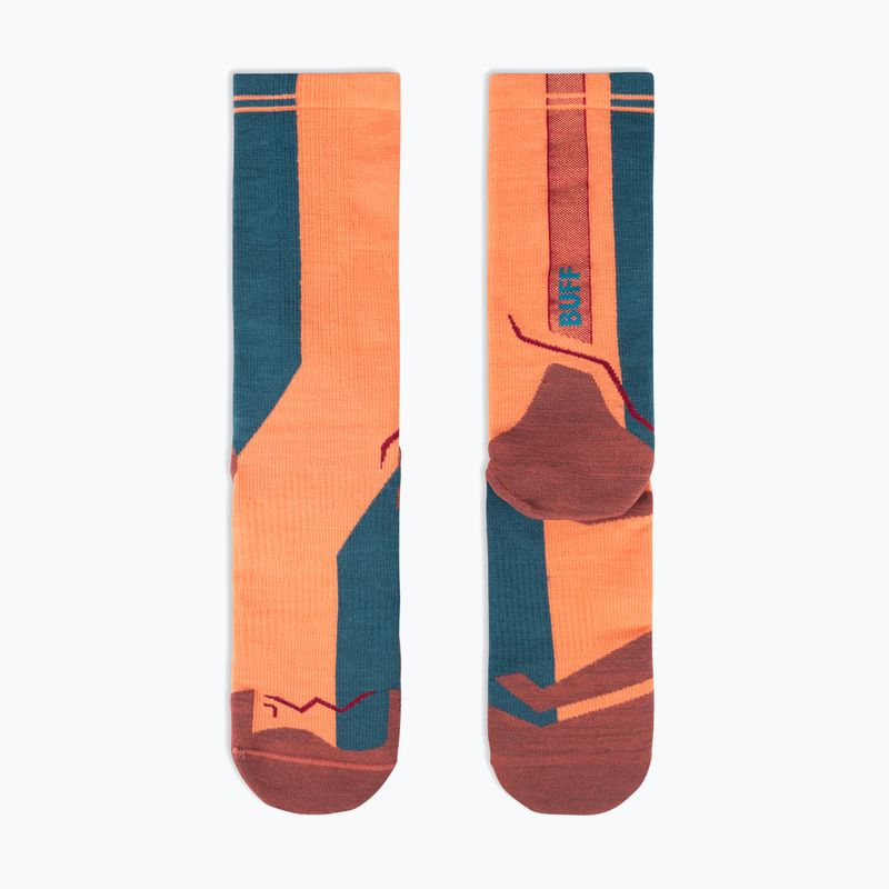 Ponožky BUFF Merino Lightweight Crew LWC4 flamingo 3