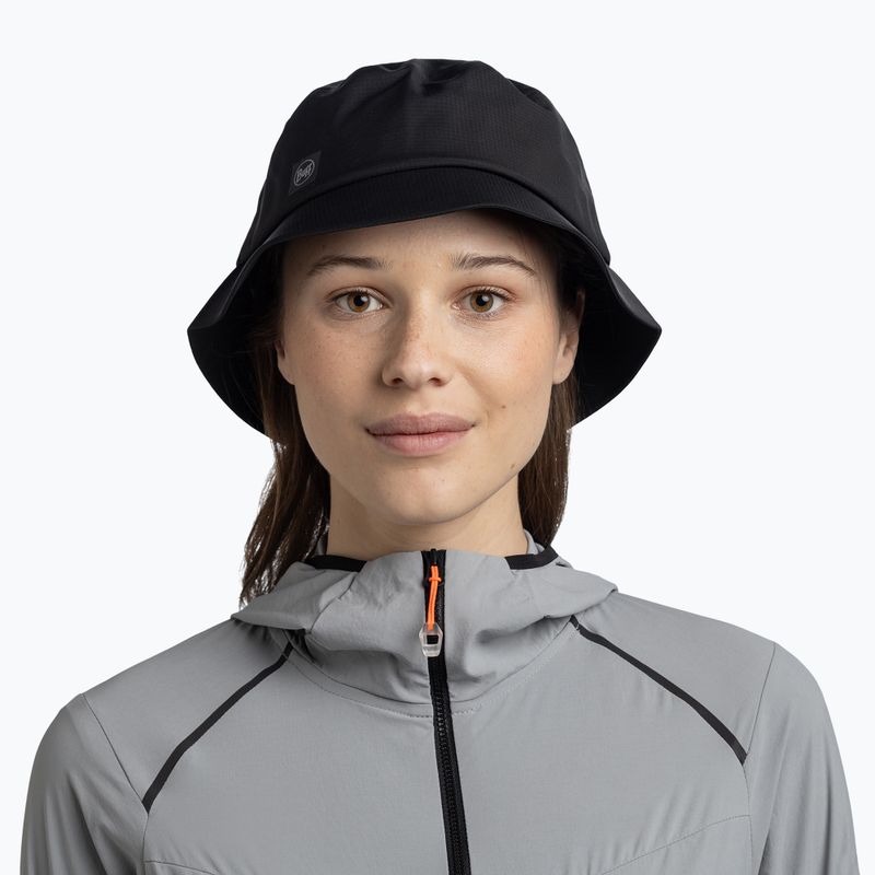 Klobouk BUFF Rain Bucket solid black 4