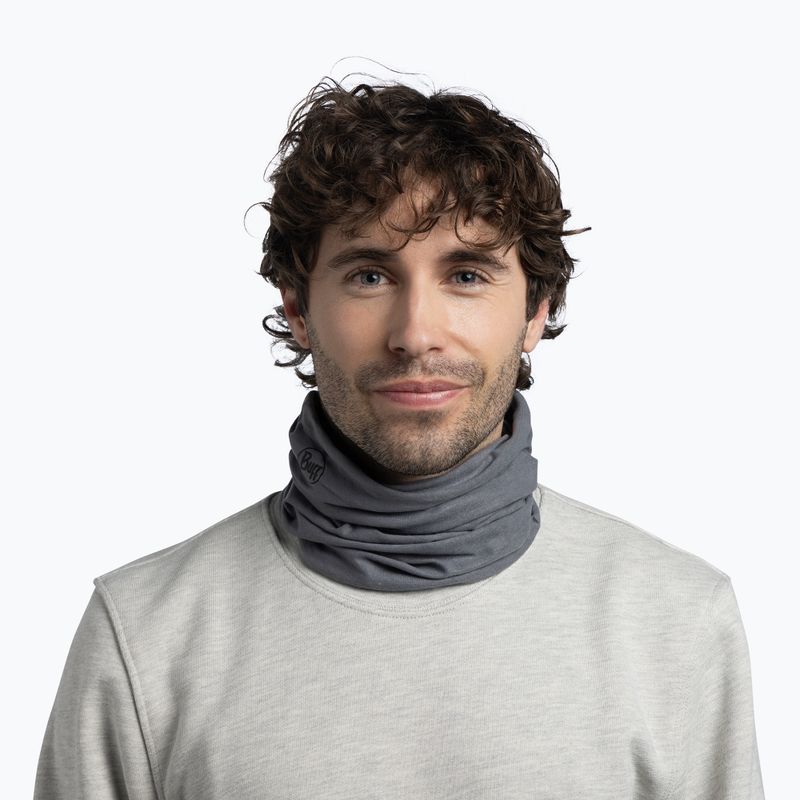 Multifunkční šátek BUFF Original EcoStretch solid slate grey 3