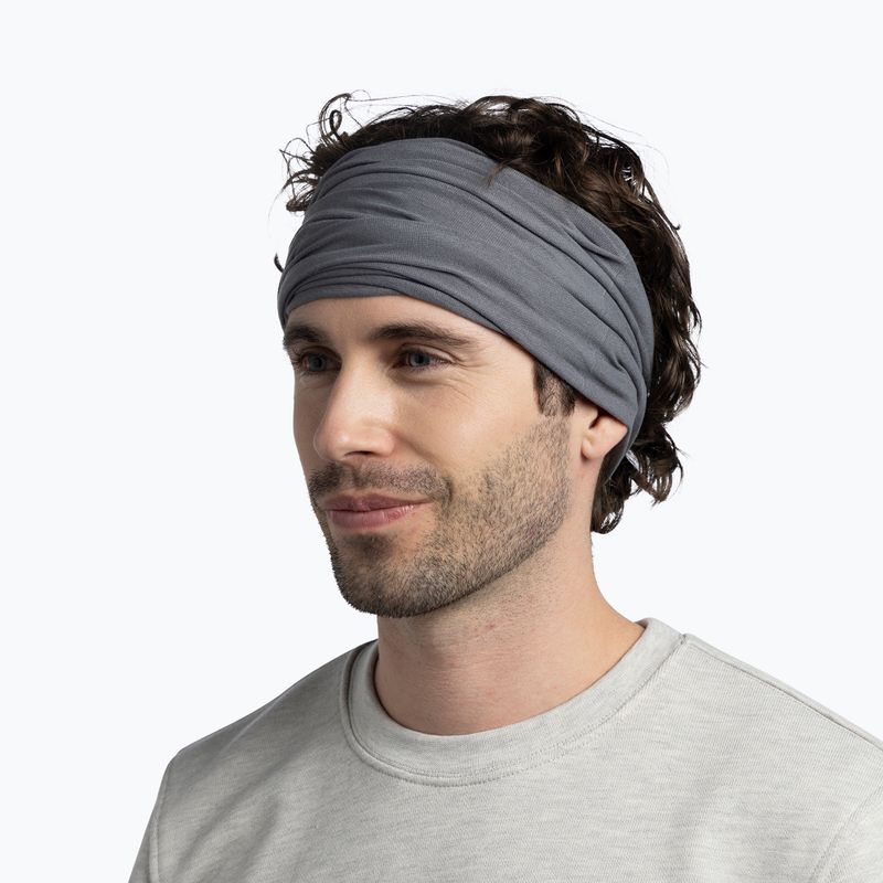 Multifunkční šátek BUFF Original EcoStretch solid slate grey 4