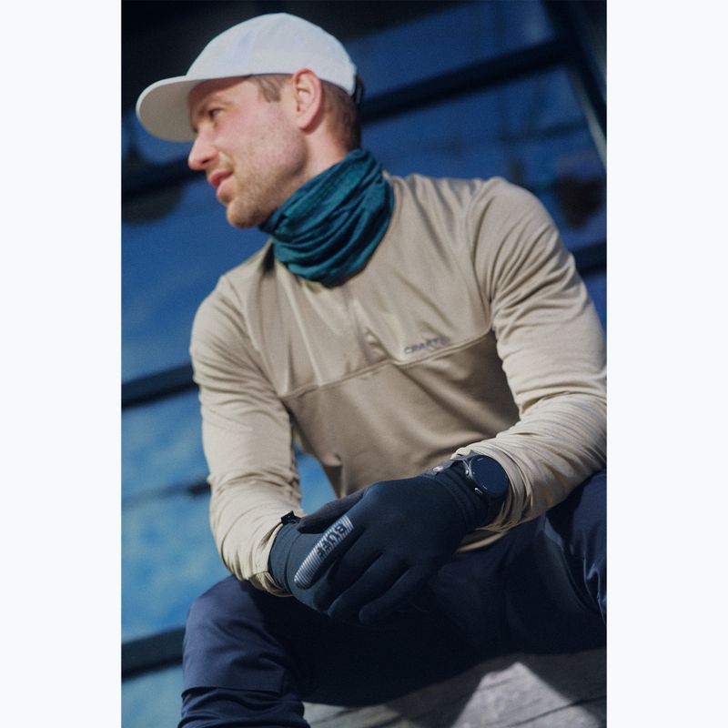 Multifunkční šátek BUFF DryFlx teal 9