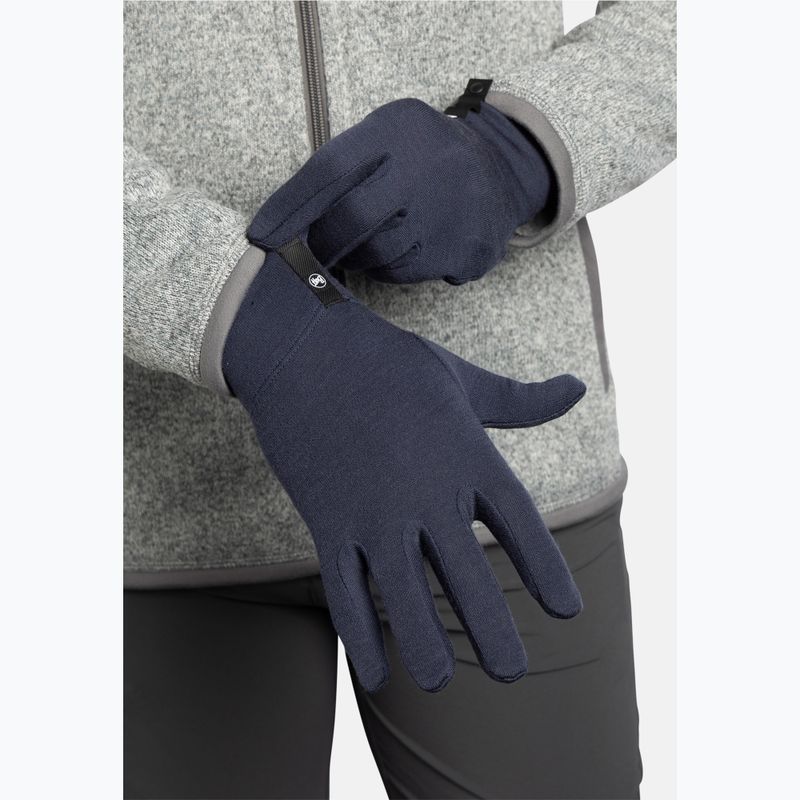 Rukavice BUFF Merino Midweight night blue 4
