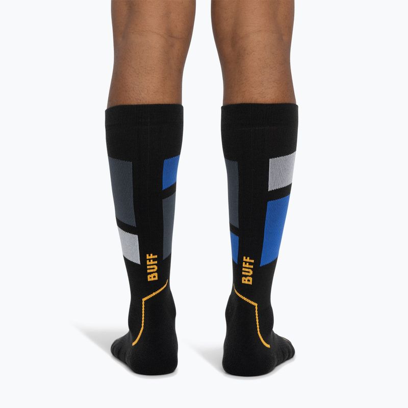 Ponožky BUFF Thermomet Over The Calf black 6