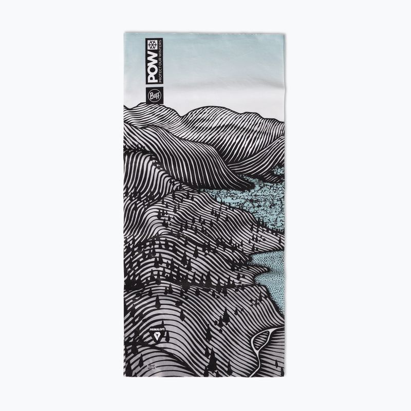 Multifunkční šátek BUFF ThermoNet zelok pow aqua haze 2