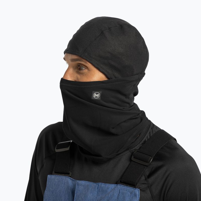 Nákrčník BUFF Tech Fleece Hinged black 3