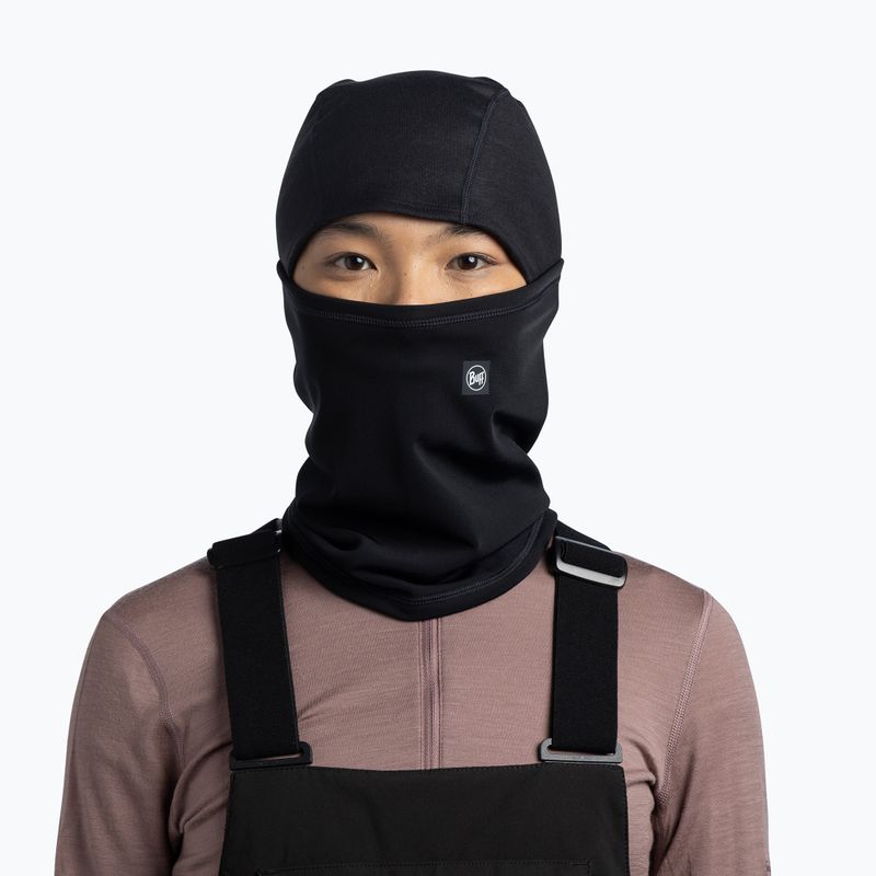 Nákrčník BUFF Tech Fleece Hinged black 6