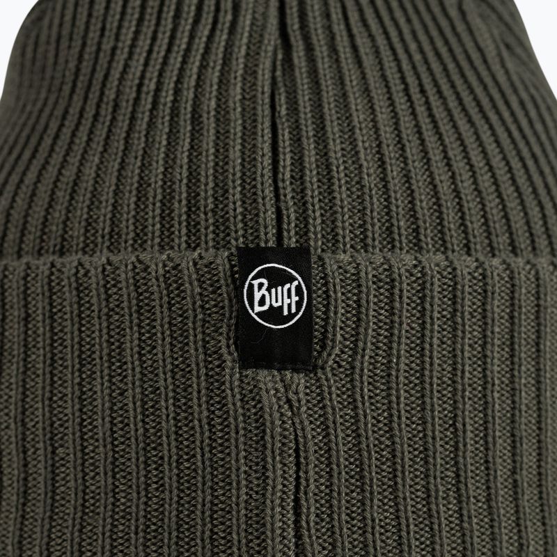 Dětská zimní čepice Buff Knitted Fun green 2