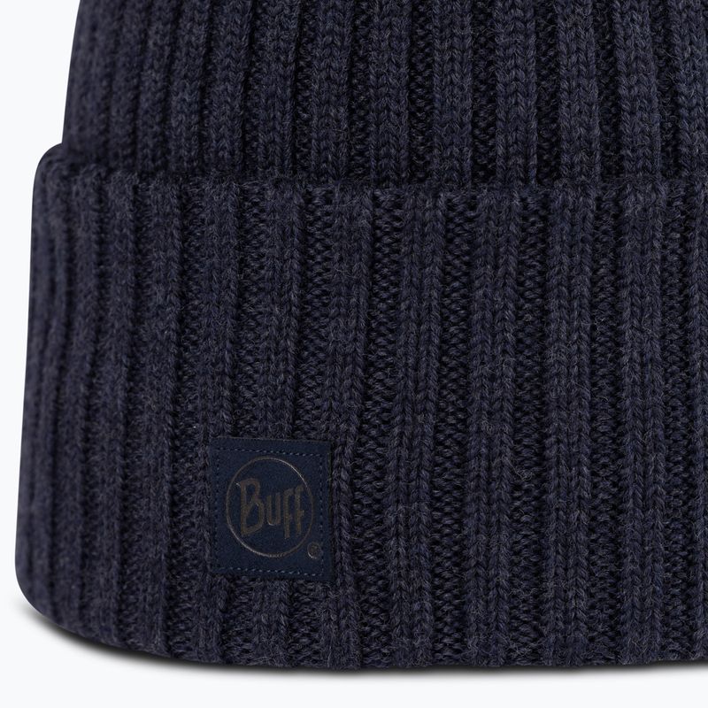 Zimní čepice Buff Knitted Erviny night blue 2
