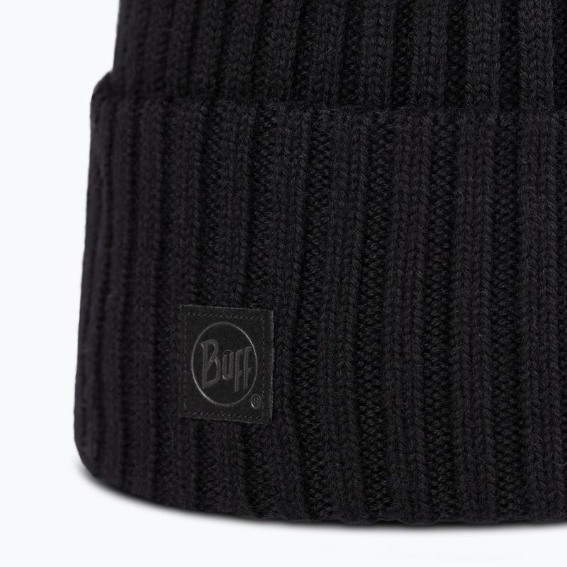 Zimní čepice Buff Knitted Erviny black 2